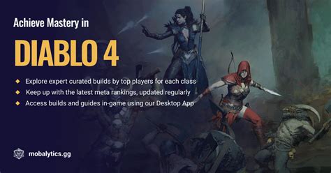 Download Mobalytics Diablo 4 Desktop App.